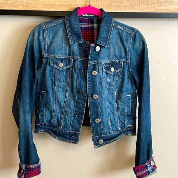 American Eagle Outfitters Denim Jean Jacket - Picture 1 of 6
